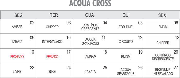 Programação Cross