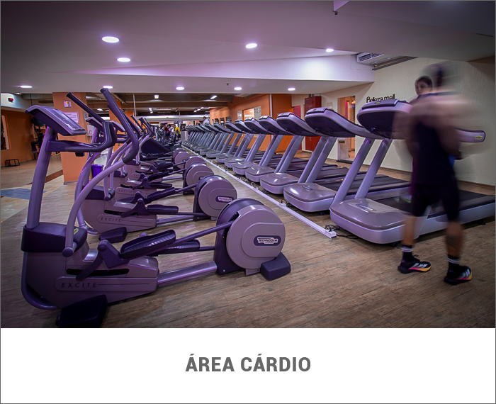 Área cárdio - unidade Boulevard