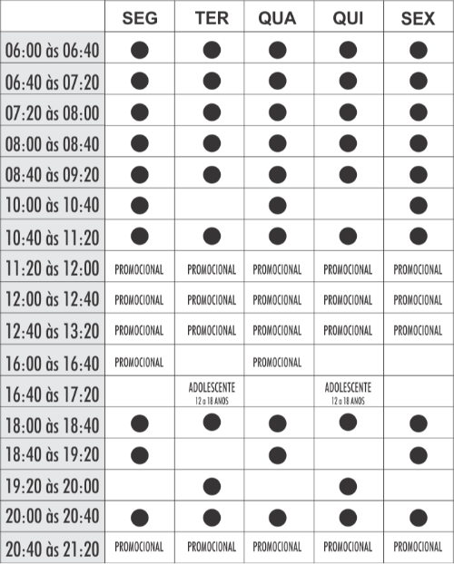 Natação adulto - unidade Swim - Academia Physical