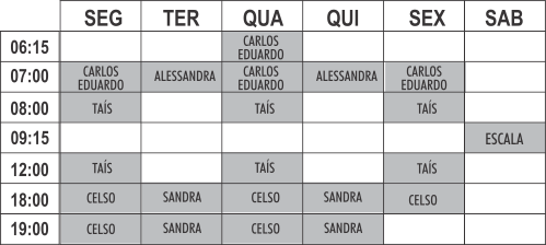 Grade bike indoor - Unidade Club - Academia Physical