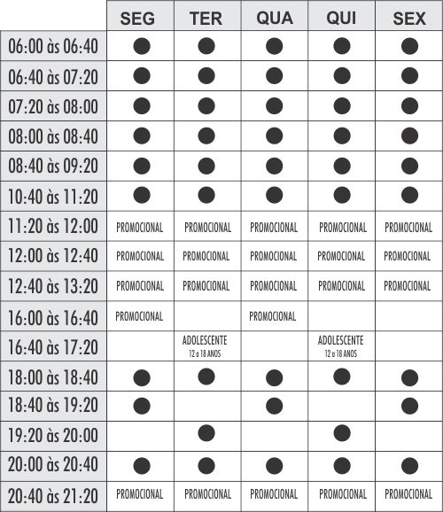 Natação adulto - unidade Swim - Academia Physical