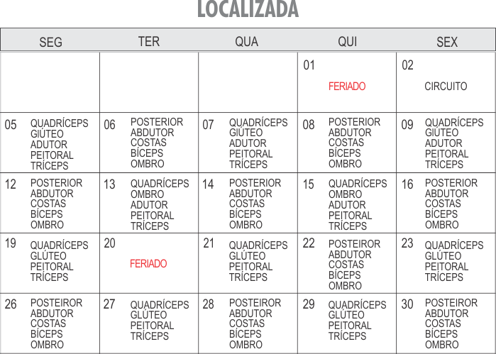 Programação Local 