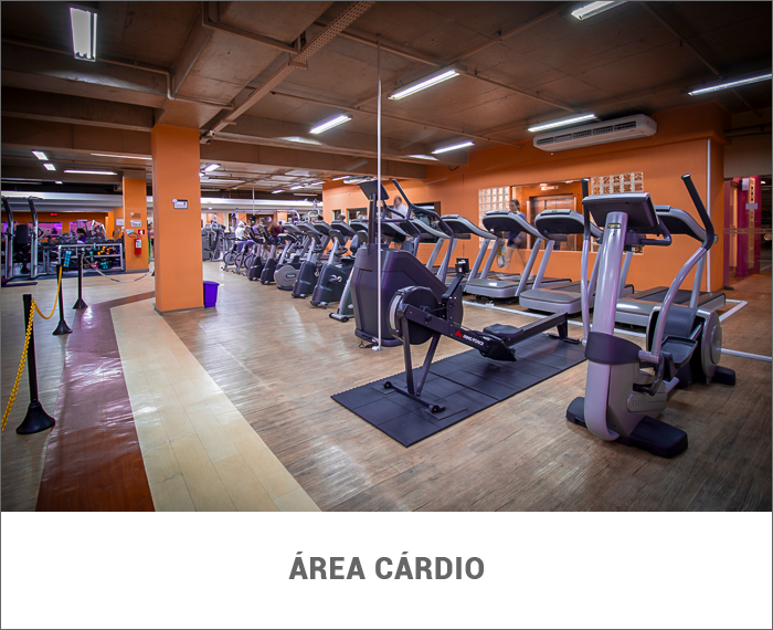 Área cárdio - unidade Boulevard