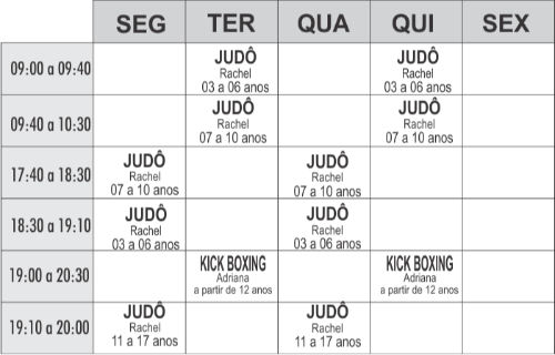 Lutas - unidade Swim - Academia Physical